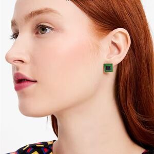 Kate Spade mod square studs